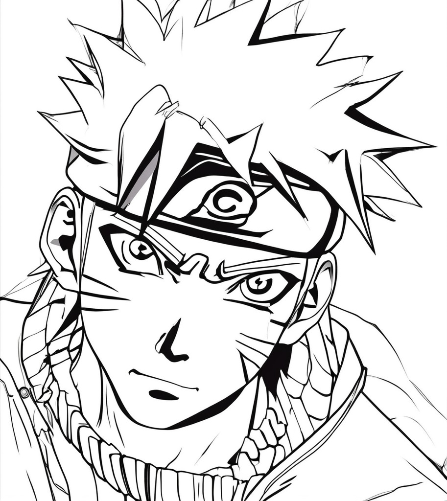 Brandneue Naruto Malvorlage Kostenlos zum Ausdrucken