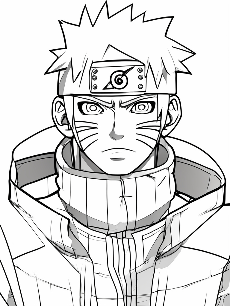 Ausmalbilder Naruto - Anime Malvorlagen Herunterladen Kostenlos