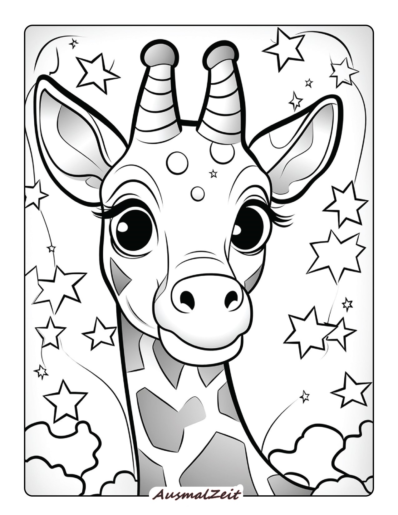 Niedliche Giraffe