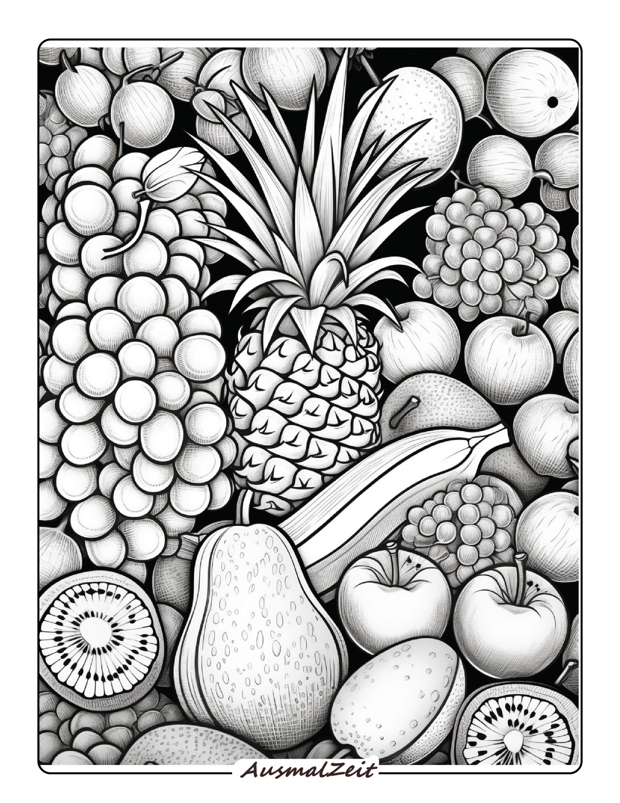 Malvorlagen Obst Lebensmittel