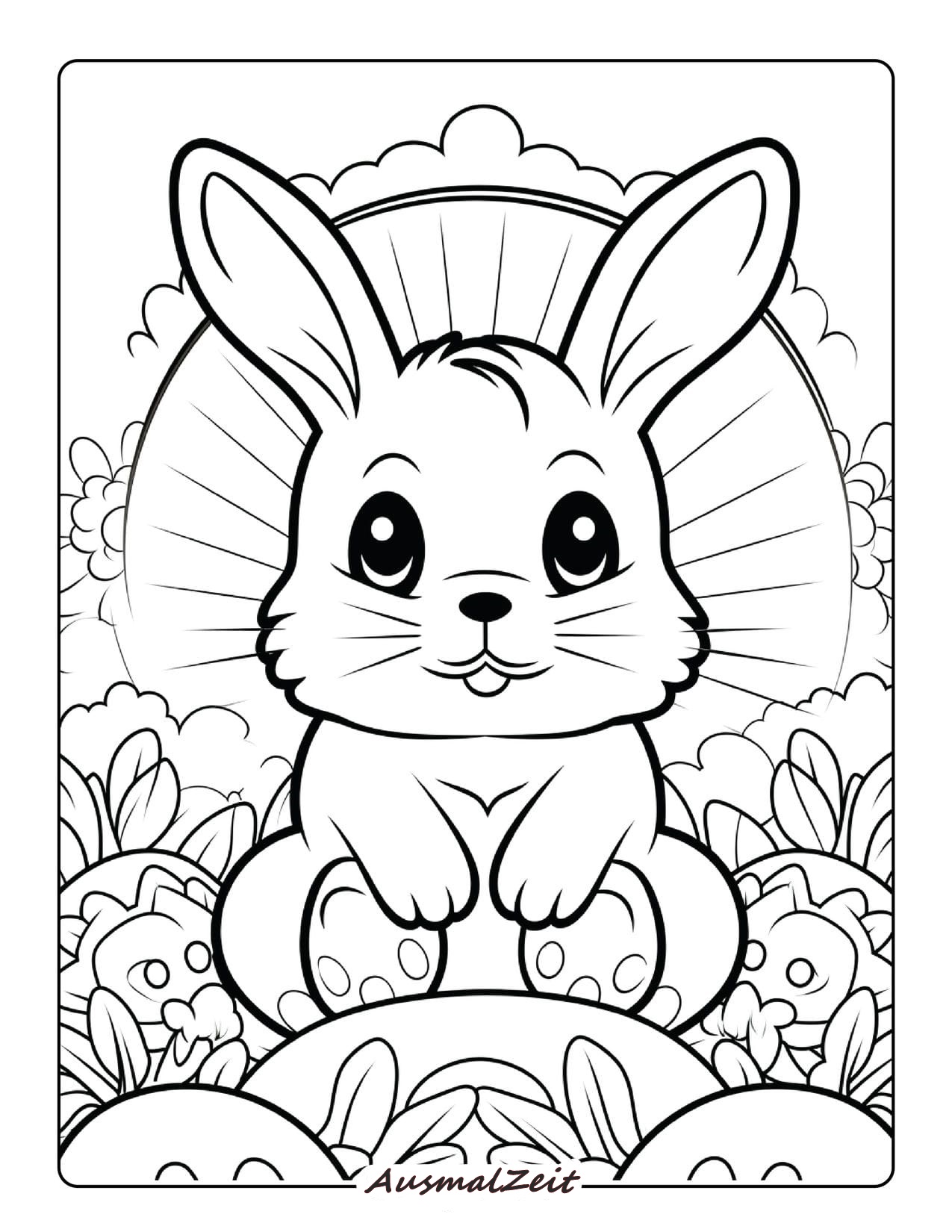 Ostern Ausmalbilder für Kinder