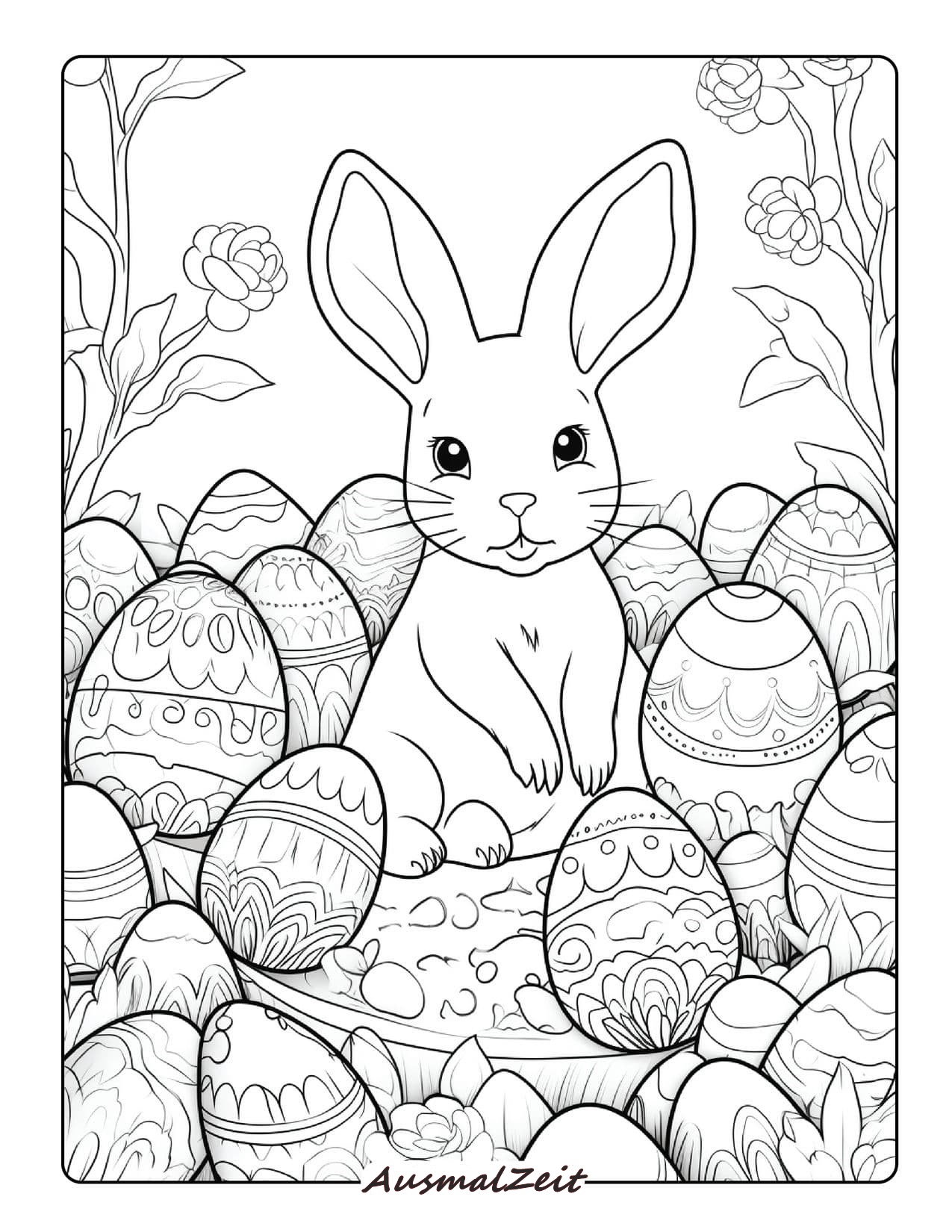 Ostern Malvorlagen zum Ausdrucken