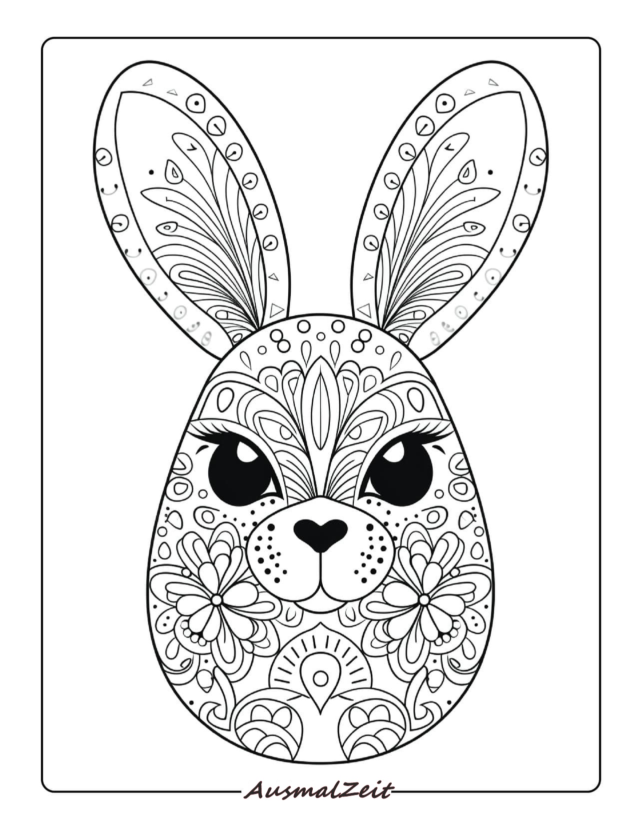 Vorlage Ostern 018 zum Ausmalen