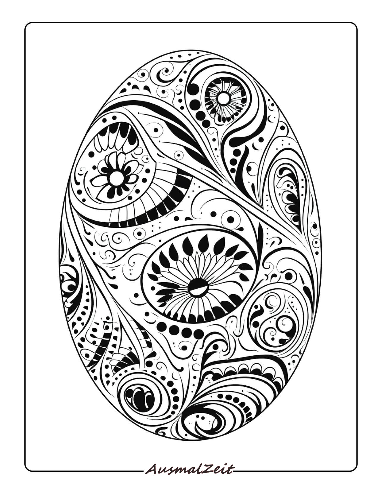 Ostern 019 zum Ausmalen
