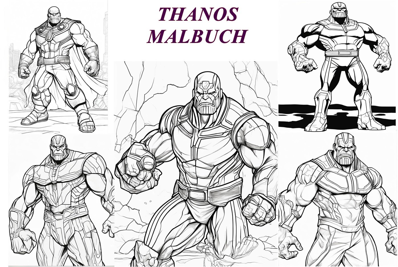 Thanos Malbuch