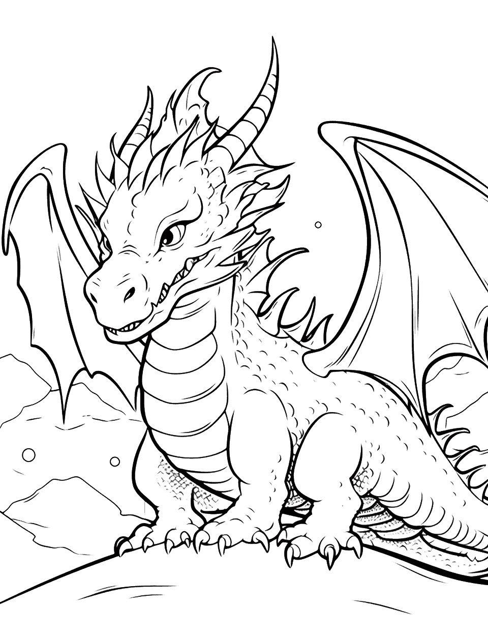 35 Drachen Malvorlagen, die Ihre Fantasie Beflügeln