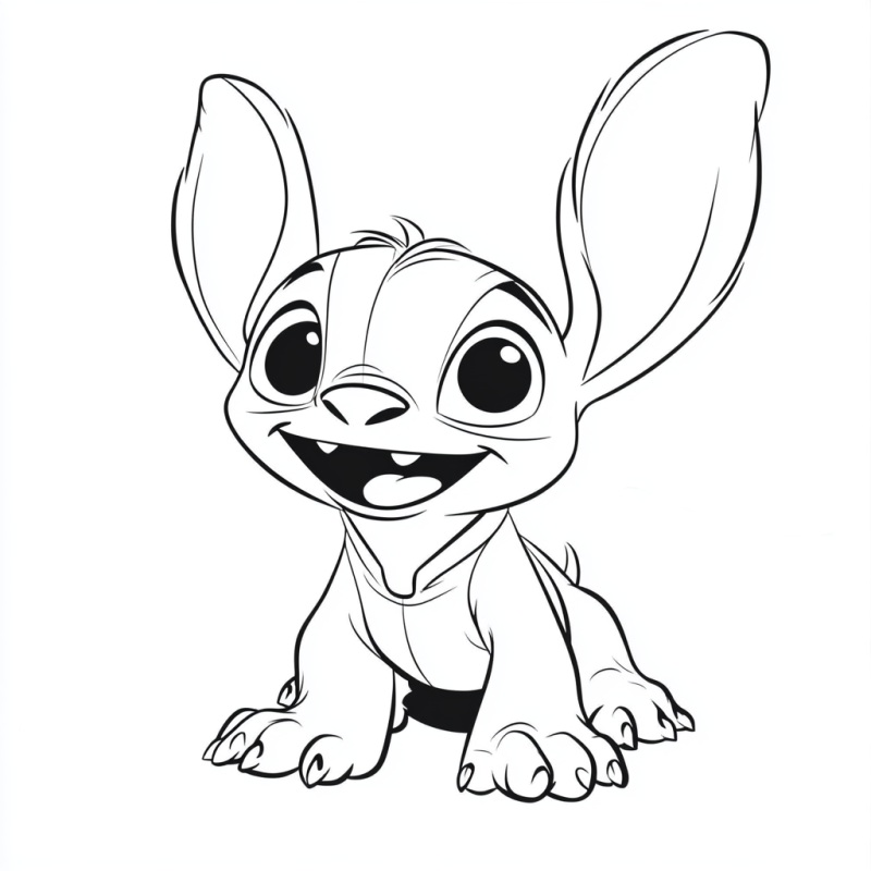 Lilo und Stitch Ausmalbilder für Kinder