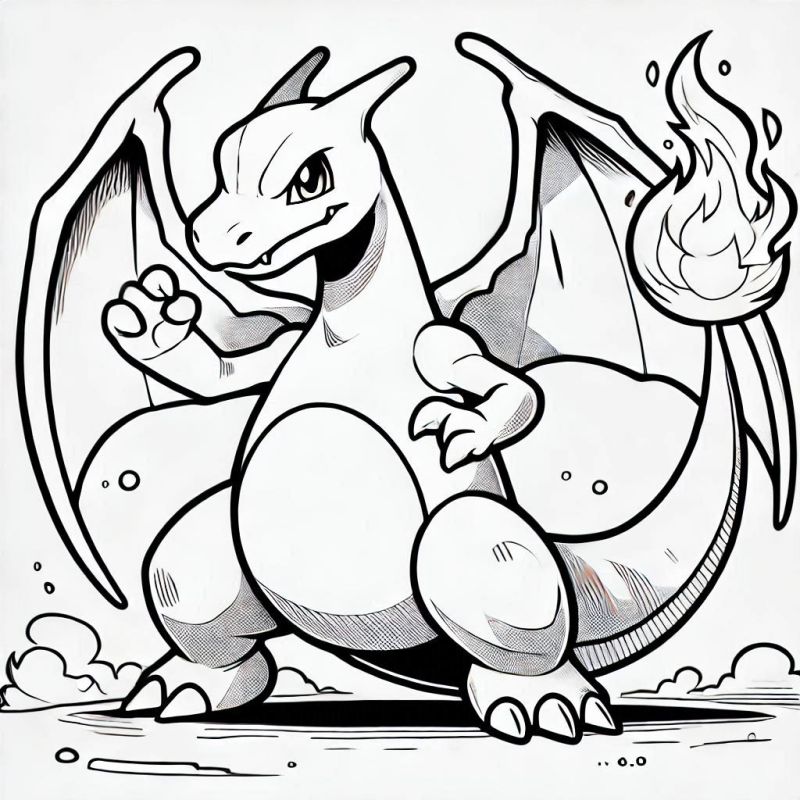 Charizard Malvorlagen fü Kinder